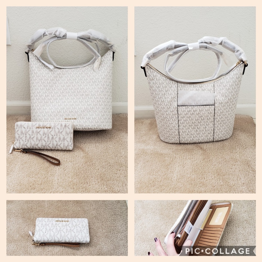New Michael Kors Large Lupita w/wallet